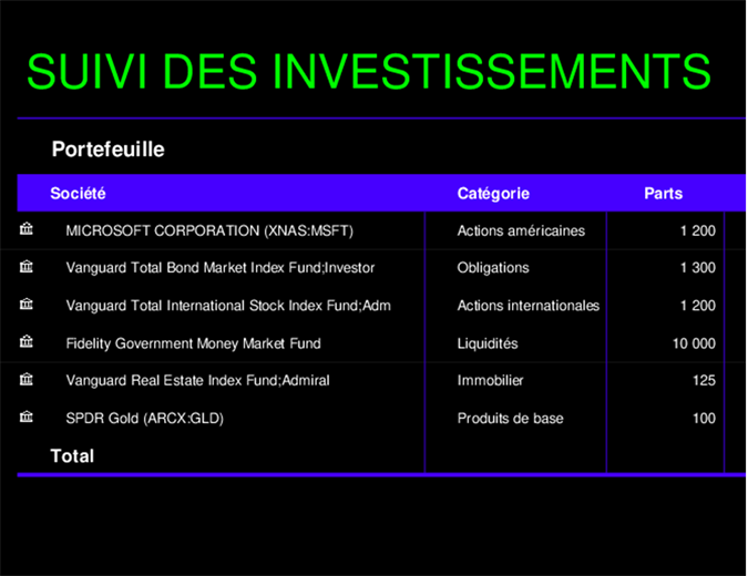 Investitions-Tracker Investitions-Tracker