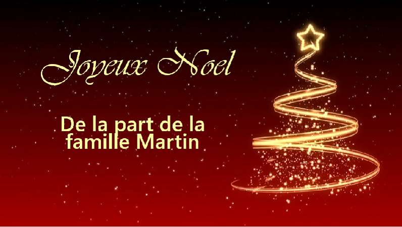 Carte d'invitation animée, thème de noel Carte d'invitation animée, thème de noel