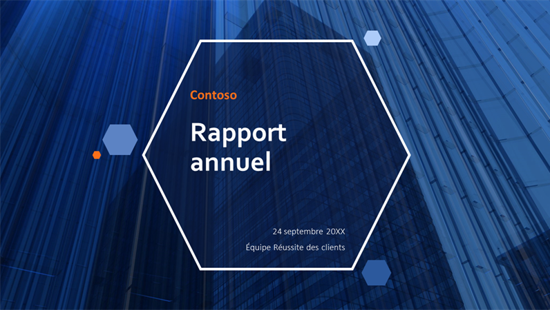 Présentation géométrique Présentation géométrique