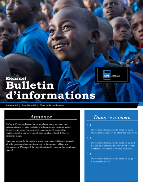 Newsletter für gemeinnützige Organisation Newsletter für gemeinnützige Organisation