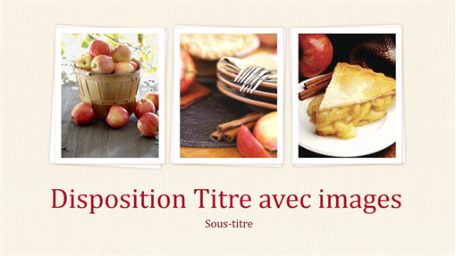 Présentation Livre de cuisine (grand écran) Présentation Livre de cuisine (grand écran)