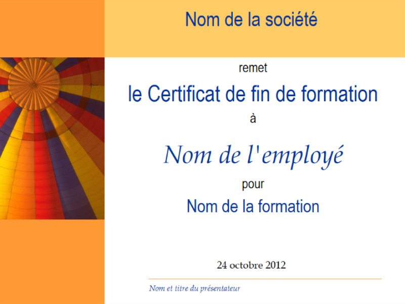 Certificats - Office.com Certificats - Office.com