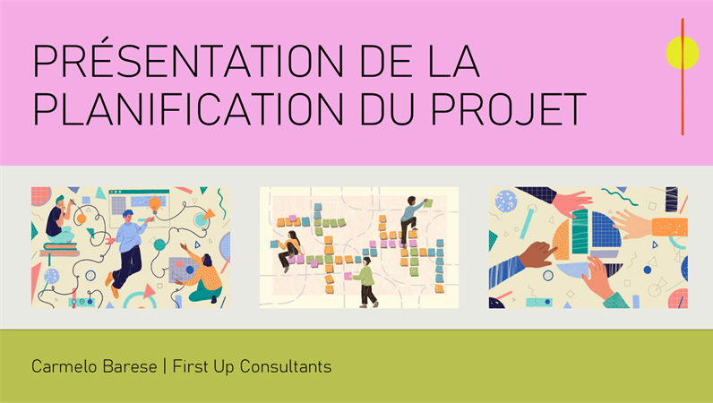 Présentation de plan de projet commercial (grand écran) Présentation de plan de projet commercial (grand écran)