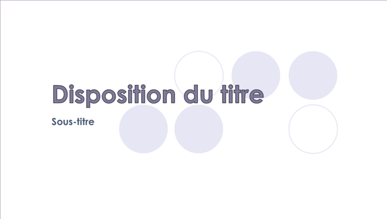 Diapositives conception Gouttes Diapositives conception Gouttes