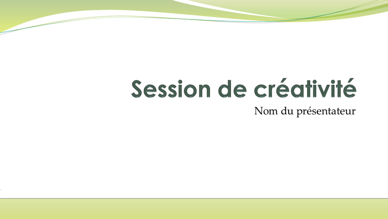 Présentation de séance de réflexion d’entreprise Présentation de séance de réflexion d’entreprise