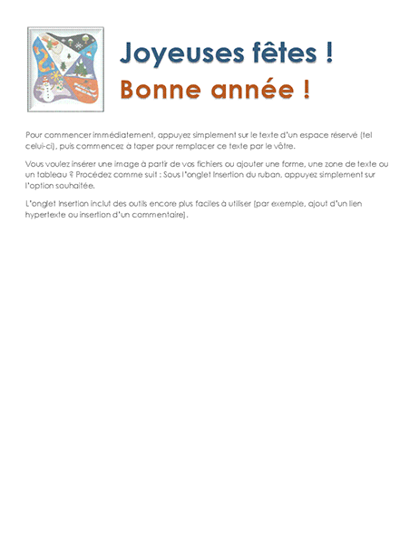 Carte hivernale Carte hivernale