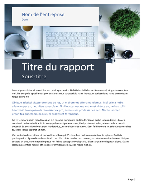 Rapport (thème Origine) Rapport (thème Origine)