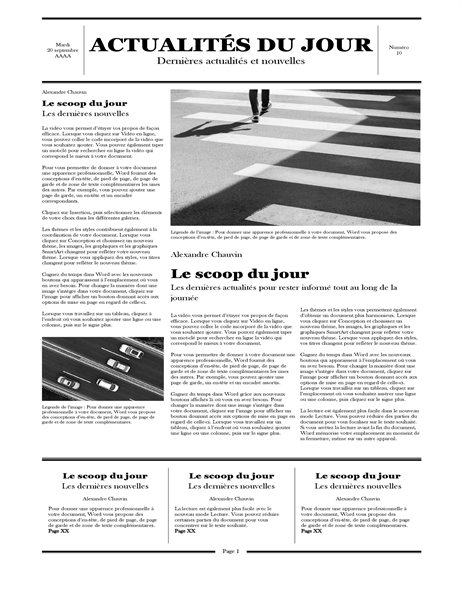 Journal traditionnel Journal traditionnel