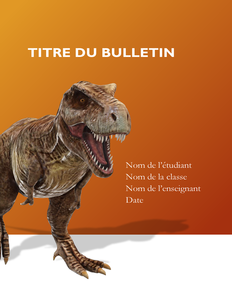 Bulletin scolaire avec modèles 3D Bulletin scolaire avec modèles 3D