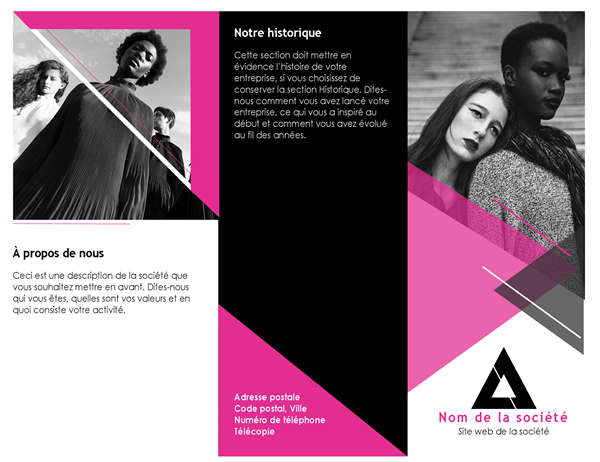 Brochure de mode Brochure de mode