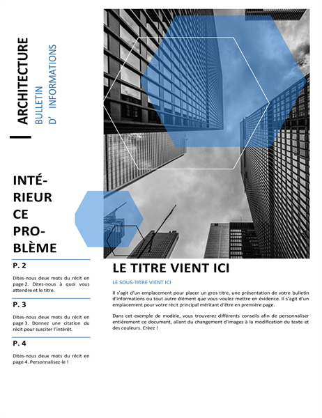 Bulletin d’informations d’architecture Bulletin d’informations d’architecture