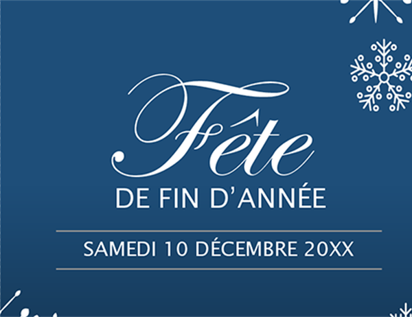 Invitation vacances «Let it snow» Invitation vacances «Let it snow»