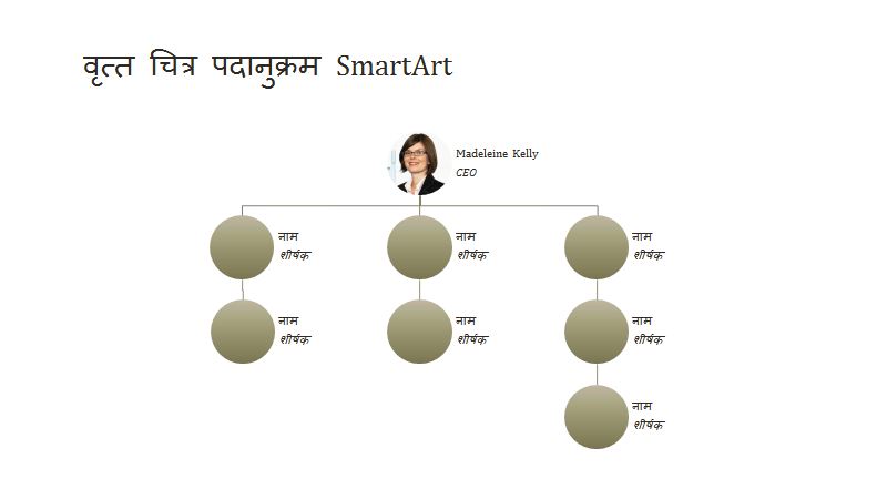 वृत्त चित्र संगठनात्मक चार्ट (वाइडस्क्रीन) वृत्त चित्र संगठनात्मक चार्ट (वाइडस्क्रीन)