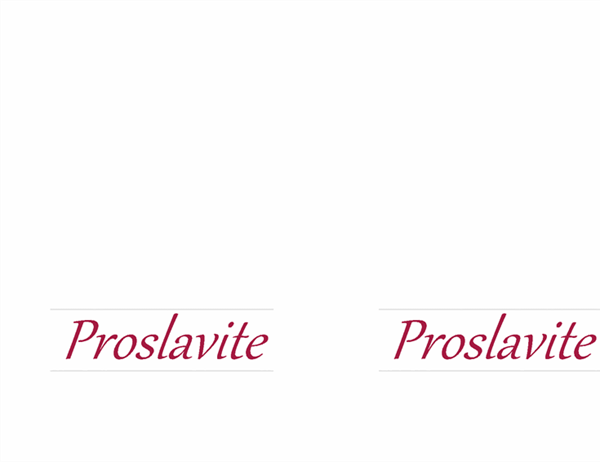 Elegantna pozivnica Elegantna pozivnica