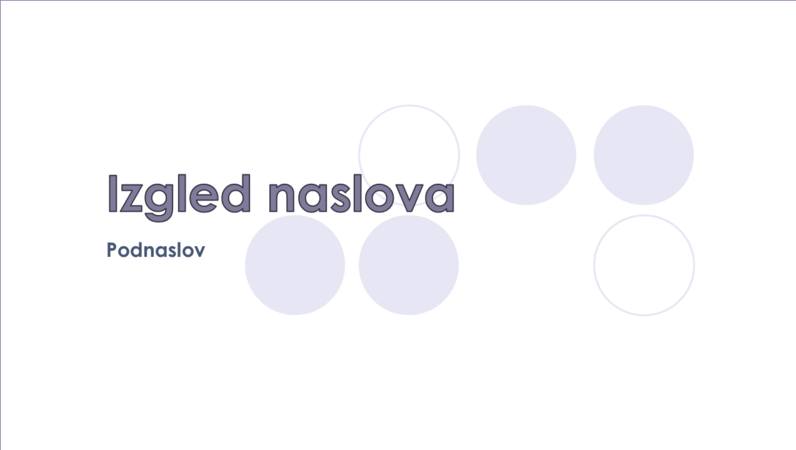 Slajdovi s motivom vodenog žiga Slajdovi s motivom vodenog žiga