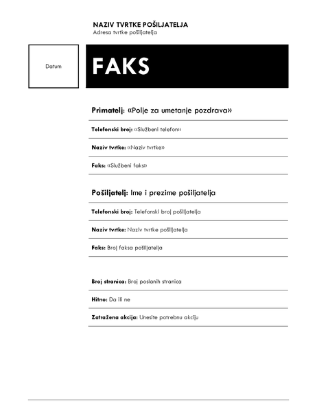 Faks cirkularnih pisama (tema Medijan) Faks cirkularnih pisama (tema Medijan)