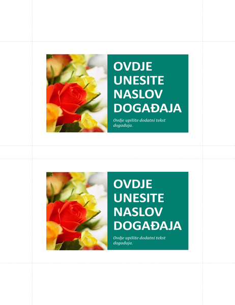 Promotivne razglednice (2 po stranici) Promotivne razglednice (2 po stranici)