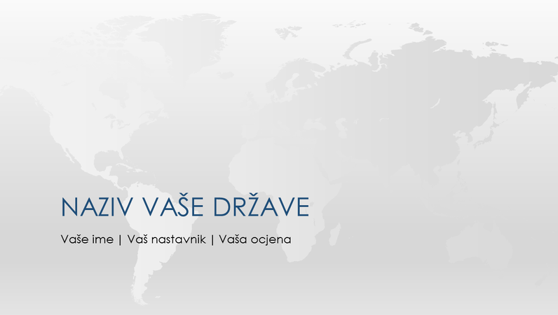 Prezentacija referata o državi Prezentacija referata o državi