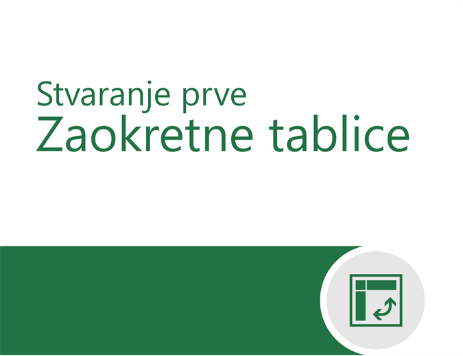 Praktični vodič za zaokretne tablice Praktični vodič za zaokretne tablice