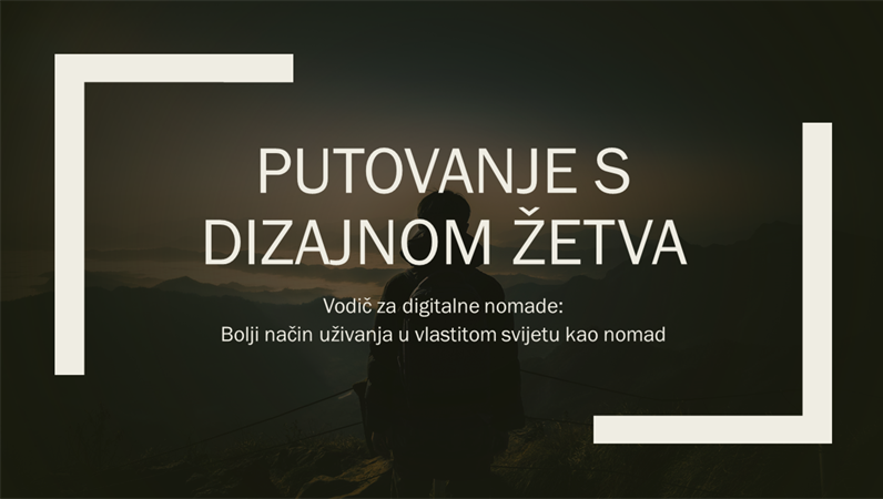 Putovanje s dizajnom Žetva Putovanje s dizajnom Žetva