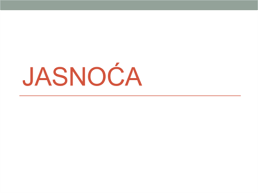 Jasnoća Jasnoća