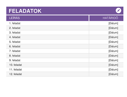 Iskolai feladattervező Iskolai feladattervező