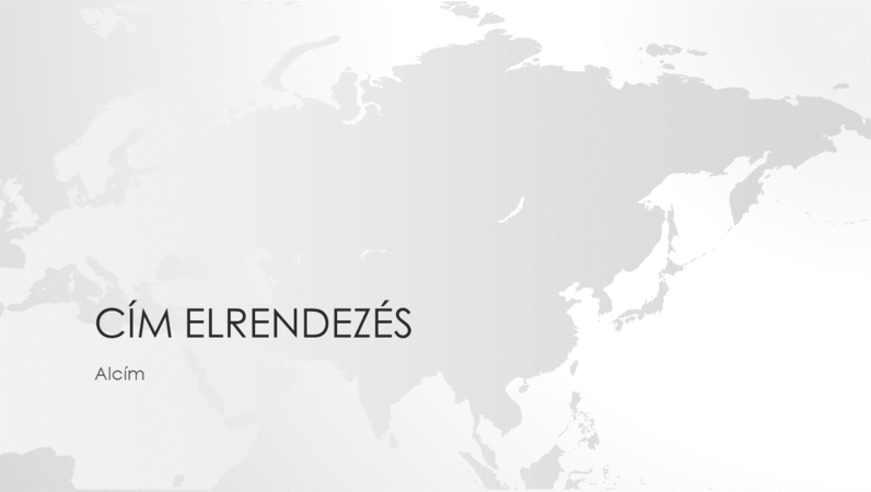 Világtérképek sorozat, Ázsiát ábrázoló bemutató (szélesvásznú) Világtérképek sorozat, Ázsiát ábrázoló bemutató (szélesvásznú)