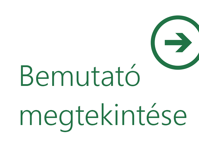 Üdvözli az Excel 2013! Üdvözli az Excel 2013!