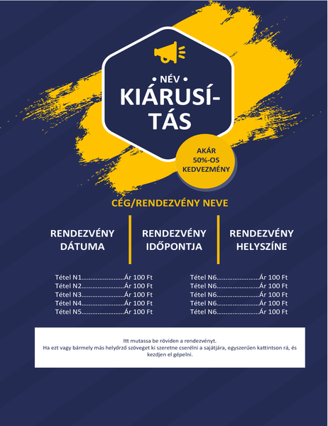 Szórólap Szórólap