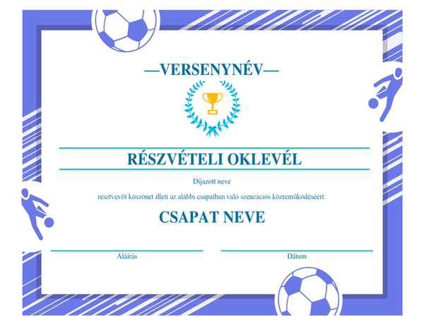 Négy sportos oklevél Négy sportos oklevél