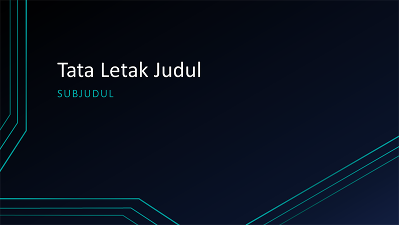 Presentasi tiga garis sirkuit (layar lebar) Presentasi tiga garis sirkuit (layar lebar)