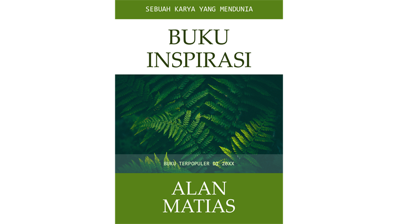 Sampul buku inspirasi Sampul buku inspirasi