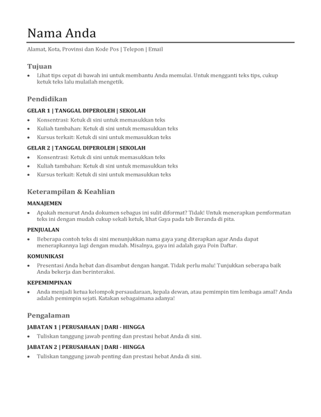 Resume fungsional Resume fungsional