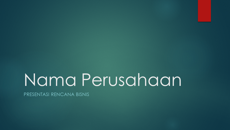 Presentasi rencana bisnis (Desain hijau ion, layar lebar) Presentasi rencana bisnis (Desain hijau ion, layar lebar)