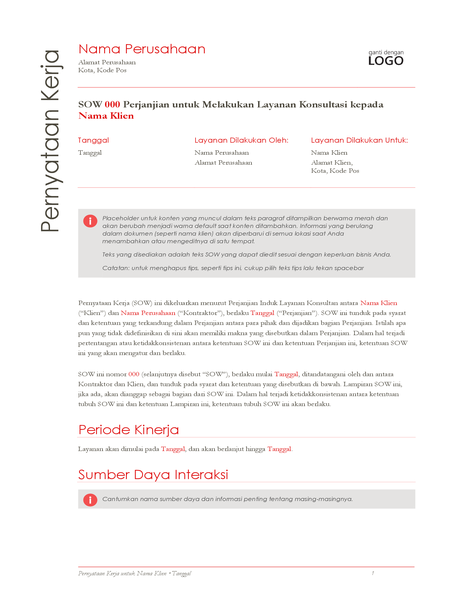 Laporan Pekerjaan (desain Merah) Laporan Pekerjaan (desain Merah)