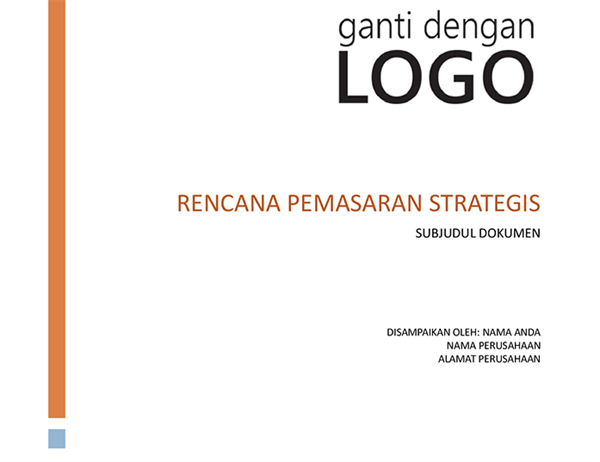 Rencana pemasaran bisnis taktis Rencana pemasaran bisnis taktis