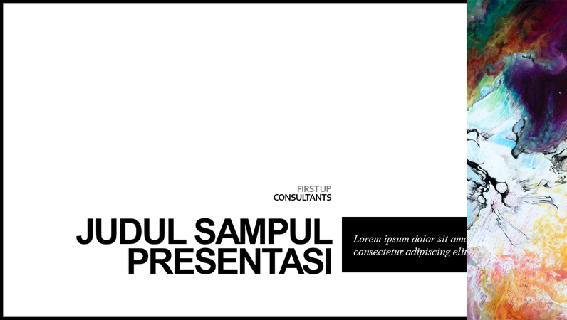 Presentasi warna minimalis Presentasi warna minimalis