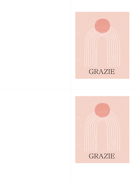 Biglietti di ringraziamento Biglietti di ringraziamento