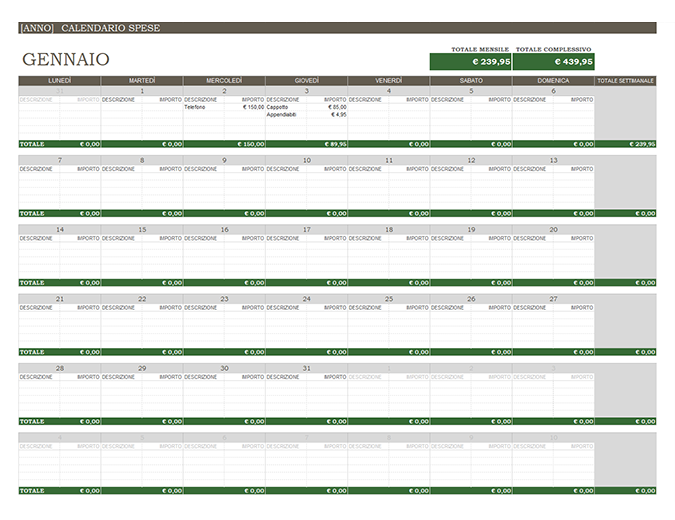 calendario perpetuo scarica