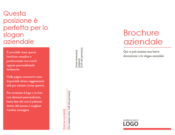 Brochure aziendale Brochure aziendale