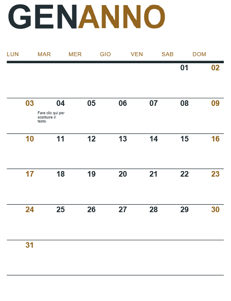 Calendario Calendario