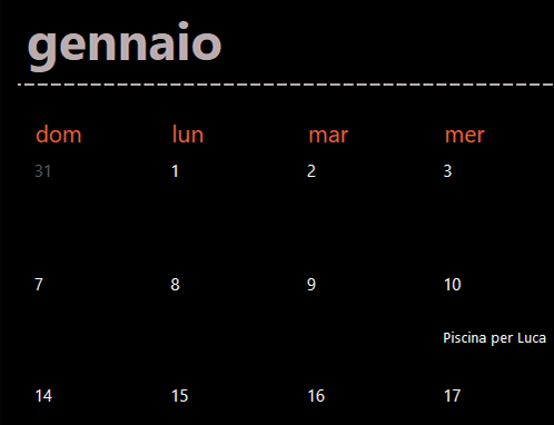 SCARICA CALENDARIO TASCABILE 2007