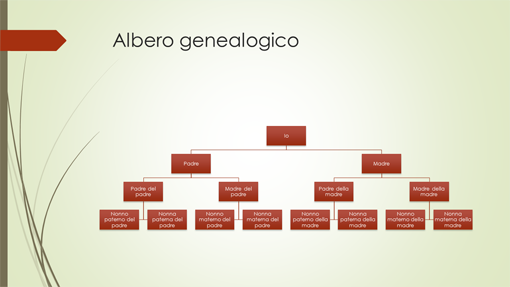 SCHEMA ALBERO GENEALOGICO DA SCARICA
