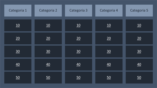 Gioco a quiz (sfondo Domande e Risposte, widescreen)