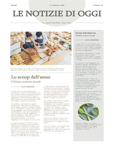 Giornale lifestyle Giornale lifestyle
