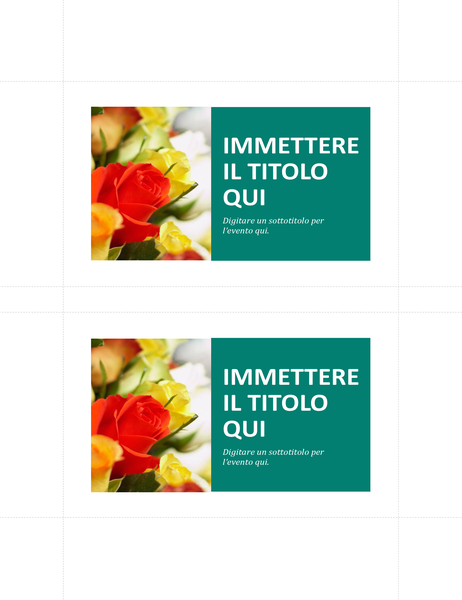 Cartoline promozionali (2 per pagina) Cartoline promozionali (2 per pagina)