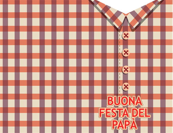 Biglietto per la festa del papà (da figlia, piegato in quattro) Biglietto per la festa del papà (da figlia, piegato in quattro)
