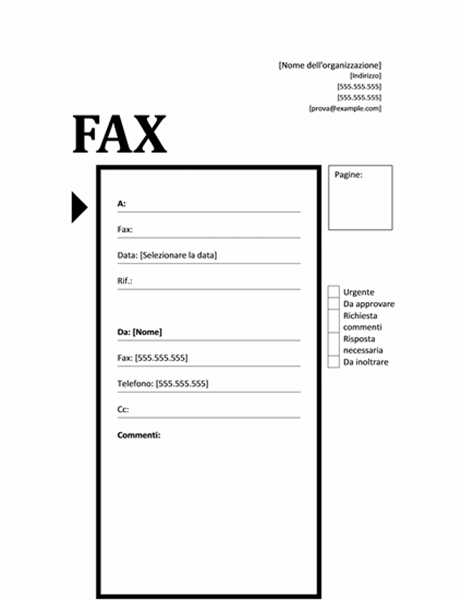 Modello Fax Da Scaricare Bigwhitecloudrecs