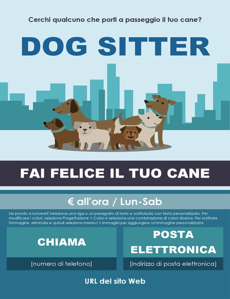 Volantino per secondo lavoro Volantino per secondo lavoro