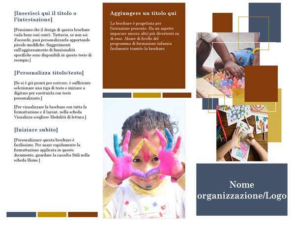Brochure per istituti di istruzione Brochure per istituti di istruzione
